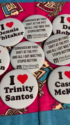 I Heart the Pitt Button Pins | 2.25 Inch Dennis Whitaker Robby Hucklerobby Santos Langdon Abbot Custom Handmade Gift - Etsy