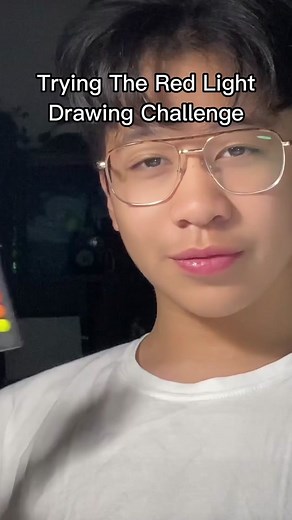 Red Light LED Drawing Challenge