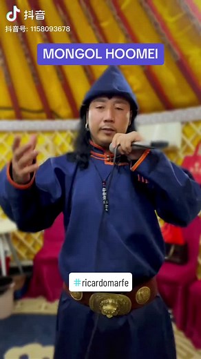 Mongol bada singer…#ricardomarfe #mongol #mongolia #music #asian #bada
