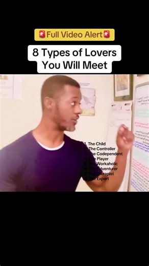 8 Types of Lovers You Will Meet
