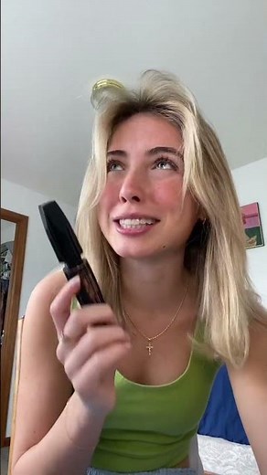 my eyeballs are burning. #fyp #mascara #fail