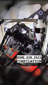 2.3M views · 17K reactions | Stay safe out there my Home Gym people  ️‍♂️: credits in video #garagegymreviews #homegym #garagegym #gymfail #gymfails #homegymworkout #homegymlife #fail | Garage Gym Reviews | Facebook