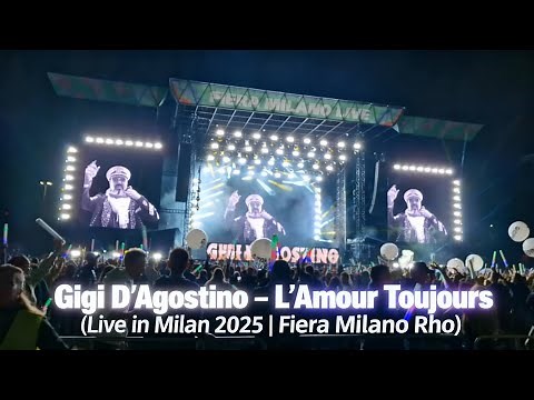 Gigi D’Agostino – L’Amour Toujours (Live in Milan 2025 | Fiera Milano Rho)