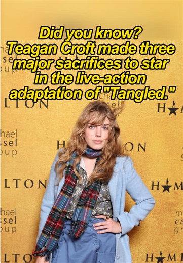 Did you know? Teagan Croft made three major sacrifices to star in the live-action adaptation of *Tangled* #celebrity #teagancroft #tangled #sabrinacarpenter #fyp