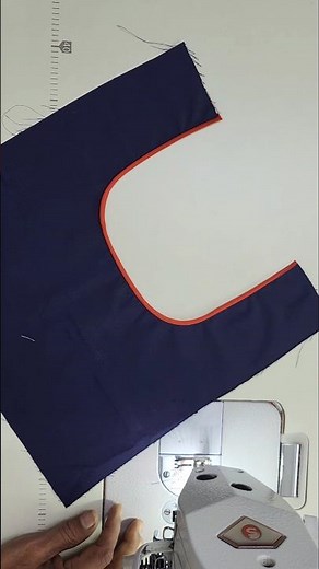 Neck piping without thread #shorts#shirtsfeeds#shortvideo