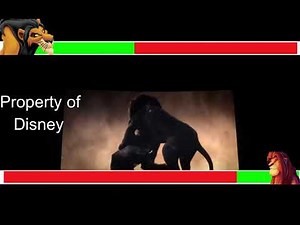Healthbars #60 - Simba VS Scar - Disney