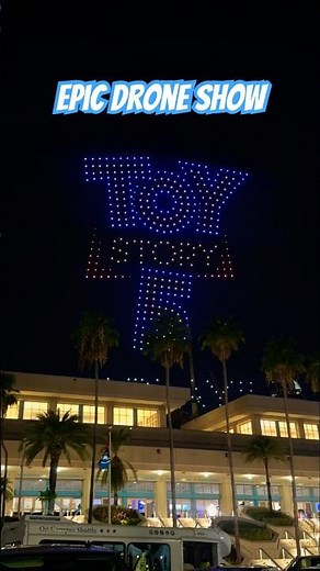 Epic Downtown Tampa Drone Show!