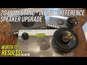 Infinity Reference Tweeter and Speaker Upgrade - 2019 Mustang GT