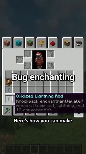 How To Make A Knockback Stick 1.21.11 Minecraft
