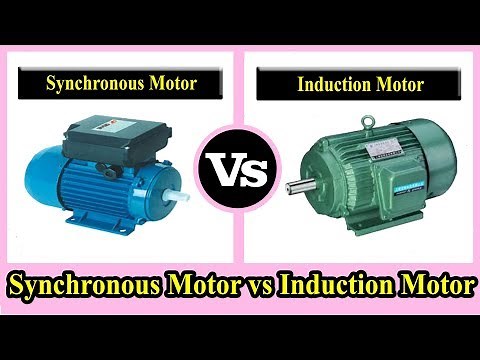 Synchronous Motor vs Induction Motor - Difference Between Induction Motor and Synchronous Motor
