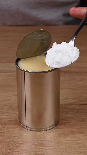 199K views · 2K reactions | Mix condensed milk with corn starch, you will be amazed at the result! | Easy Recipe | Facebook