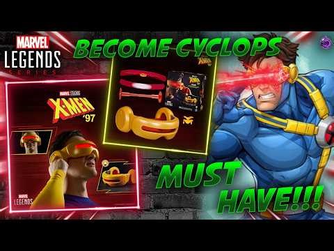 Marvel Legends *NEW* Cyclops Visor Looks STRAIGHT Out of X-Men ’97!