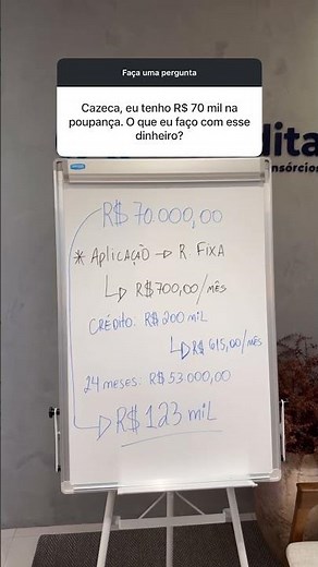 ATENÇÃO: Tem R$ 70 MIL PARADO? Veja como fazer ALAVANCAGEM FINANCEIRA com CONSÓRCIO!