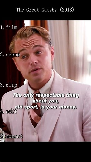 🎬 Title: The Great Gatsby (2013) | Tom Exposes Gatsby’s True Identity