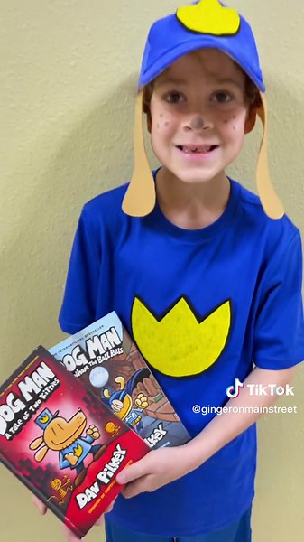 Dog Man Book Character Day Costume | Dress Up Fun!