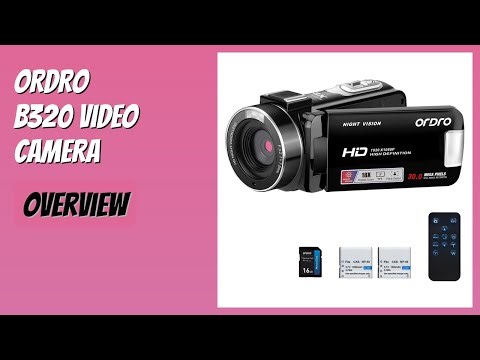 REVIEW (2026): ORDRO B320 Video Camera. Features