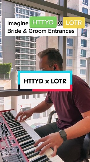 Epic Wedding Piano Mashup: HTTYD x LOTR