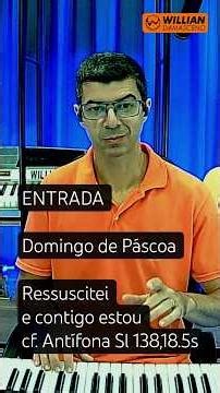 ENTRADA | Domingo de Páscoa - Ressuscitei e contigo estou - cf. Antífona Sl 138,18.5s