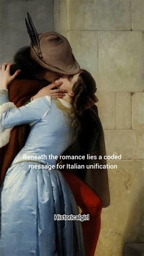 The Kiss is an iconic 1859 painting by Francesco Hayez‪@HistoryLA‬ ‪@HISTORY‬ ‪@art‬