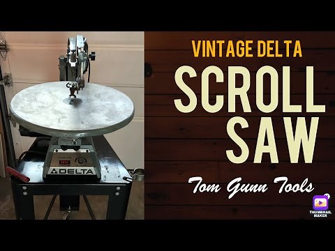 Vintage Delta Scroll Saw!