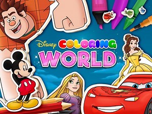 Touch Press Releases Disney Coloring World App for Android and iOS | Chip and Company
