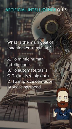 52K views · 946 reactions | Artificial Intelligence Quiz | Unleashing the Power of Artificial Intelligence: Test Your Knowledge with this Quiz | #AIQuiz #AI #ArtificialIntelligenceTrivia #machinelearning #quiz #education #school #fbreels #reelsfb #reels #fyp #quizbee | Quizzy Bee | Facebook