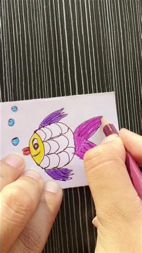 Circle to Fish Drawing 🐟🎨 | Easy Drawing for Kids
