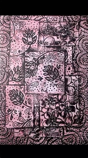 Easy Layered Look Gelli Print #embossed #collage #gelliprinting #junkjournal #artandcraft #printing