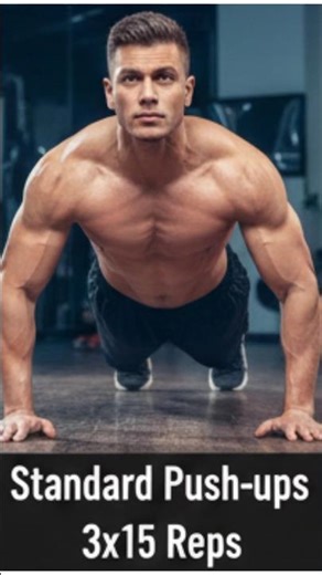 Standard Push Ups | Full Chest & Arms Workout | Beginners to Advanced