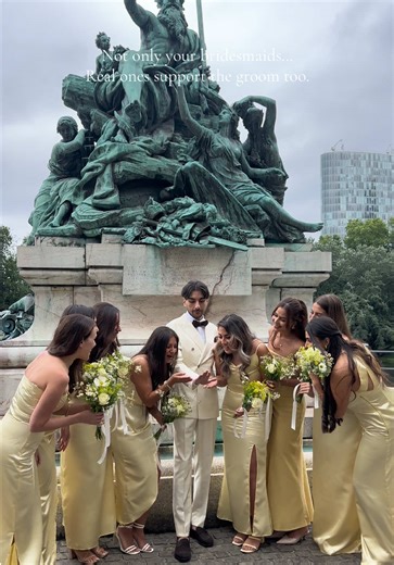 Supportive Roles of Bridesmaids and Groomsmen