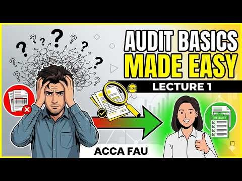 ACCA FAU Lecture 1 | Audit Fundamentals Explained Simply | Financial Statements,Users & Audit Basics