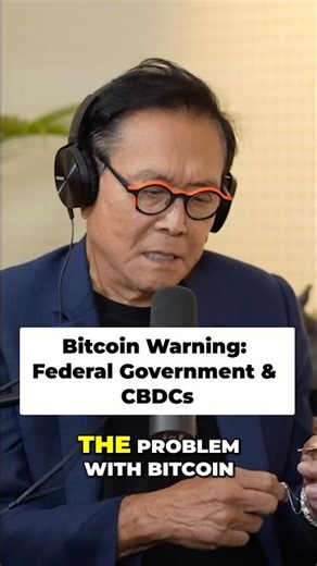 Robert Kiyosaki Exposes the CBDC Trap #money #bitcoin #robertkiyosaki