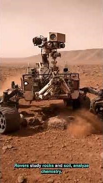 Robots Explore Mars For Us. Space Fact 47.