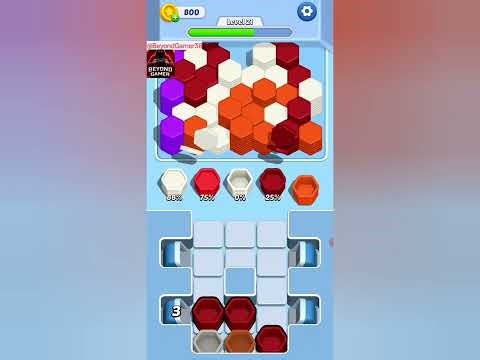 Hexa Fall Color Sort – Level 21 Gameplay & Solution