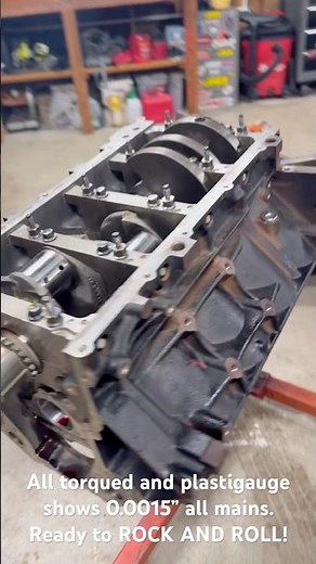 TORQUE SEQUENCE AND PROCESS 5.3 LS MAIN CAPS AND PLASTIGAUGE CLEARANCE CHECK! #5.3 #LSMOTOR #TORQUE