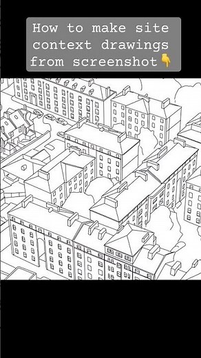 How to make site context drawings from screenshot with PhotoCAD