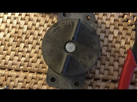 warn rotary winch switch disassembly assembly repair