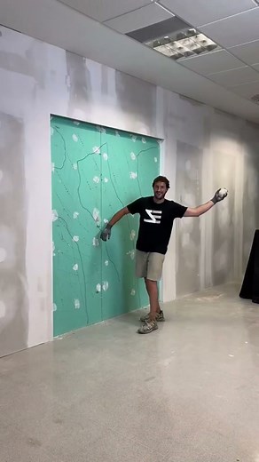 After applying the plaster, he gently uses the br) | F and U Easy