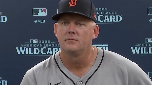 Tigers manager AJ Hinch on Tarik Skubal's 14-strikeout performance in Game 1