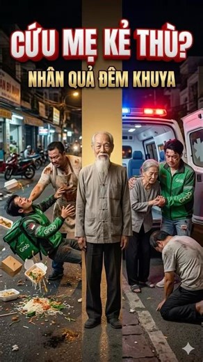 Coi thường shipper nghèo giữa đêm, tôi chết lặng khi thấy người bước ra từ xe cấp cứu.