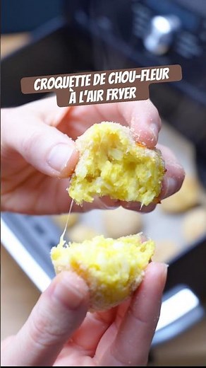 Croquettes de chou-fleur à l’air fryer : la bouchée gourmande qui fait aimer les légumes aux enfants