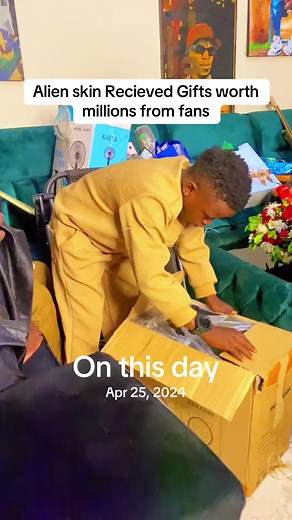 Alien Skin received gifts worth millions from fans on Apr 25, 2024