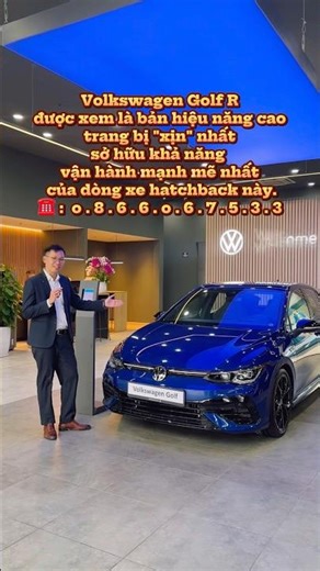 Volkswagen Golf R – The Fastest Hot Hatch in the World! 🚀 German Performance Standard 🇩🇪#volkswag...