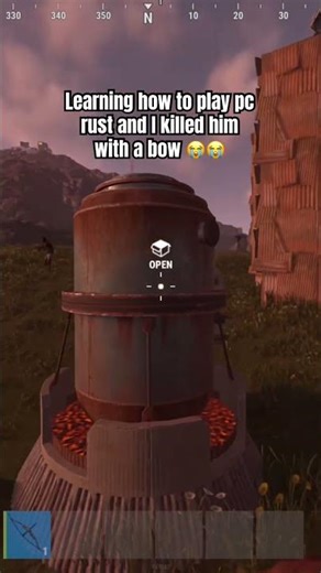 Learning how to play Pc Rust!! #gaming #rust #rustpvp #pvp #scar4kt