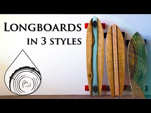 making a longboard | DIY longboard | epoxy longboard