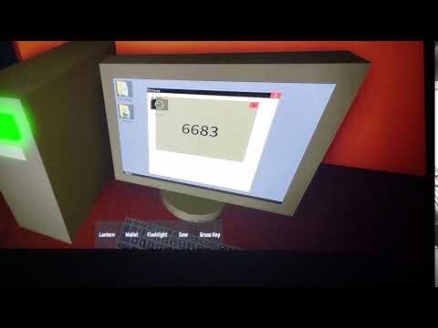 Roblox (Alone in a dark house) safe code recent update.