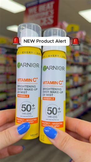 Top up your UV protection and boost your glow anytime, anywhere with this touch-free mist 🌞 💛 🌼 @garnieraunz #chemistwarehousenewzealand #chemistwarehousenz #nz #garnier #vitaminc #spray #sun #protection #sunsmart | Chemist Warehouse New Zealand