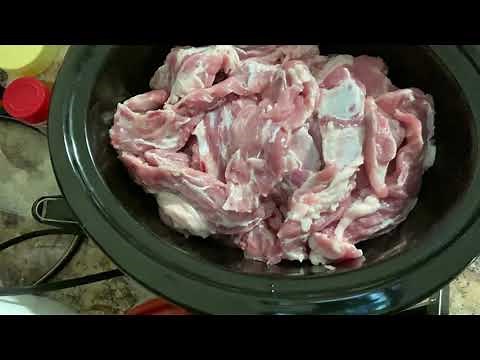 Rib Tips in a Crock Pot || Slow Cook