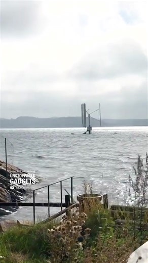 This wind turbine spins under the water too https://youtube.com/shorts/zkCFInTagyU SEATWIRL WIND TURBINES https://www.youtube.com/@SeaTwirl | Unstoppable Gadgets