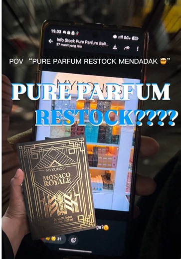 Mykonos decants Pure Parfum Bali — parfum viral 2026